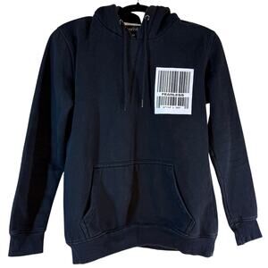 Privé X BBH Fearless Alliance Barcode Hoodie Sweater Jumper Women XS Black KPOP